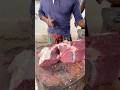 Beef Cutting Skills By Butcher - 1318 #beef #mutton #meat