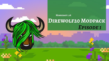 A New Start! - Direwolf20 1.18 Modded Minecraft - Episode 1