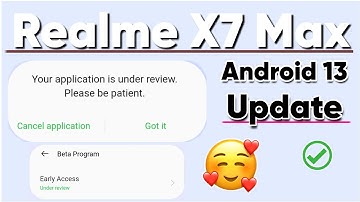 Realme X7 max android 13 Update | Realme X7 max ui 4.0 update form apply process
