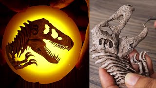 How to Make Jurassic World Dominion Logo | Resin Art