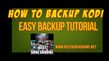 Best Kodi Backup tutorial-Easy - How To Backup xbmc Kodi TV App 2016-Best Kodi Addons