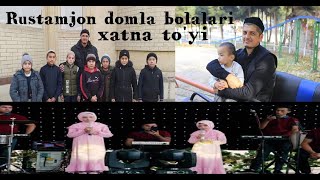 Maftuna va Mohlaroyim Rustamjon domla bolalari to'yida nashidasi.Amirxon Umarov E'tirofida