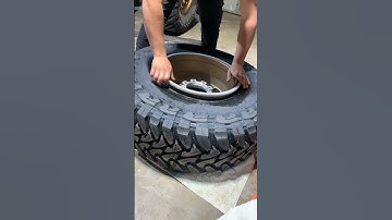 Tire mounting by hand