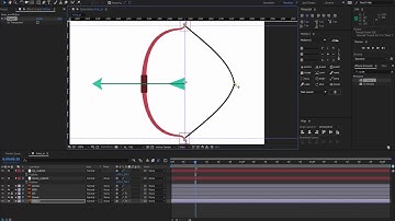 How to create Bow and Arrow in after effects