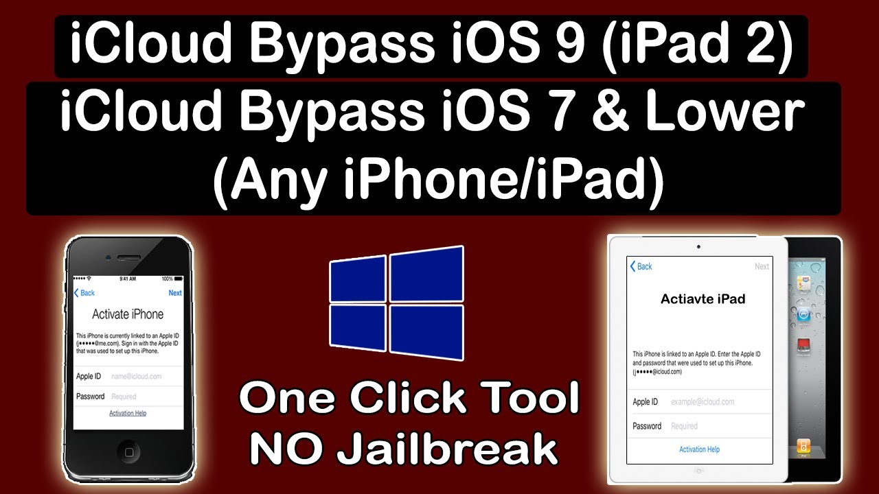 ipad 2 icloud bypass tool for windows