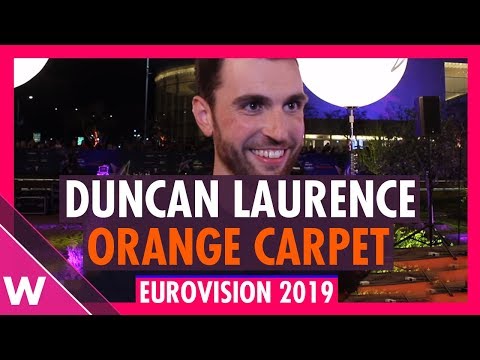 Duncan Laurence (The Netherlands) @ Eurovision 2019 Red / Orange Carpet Opening Ceremony