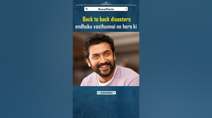 Back to back disasters endhuku vasthunnai ee hero ki | #surya | #news3facts | #retro | #tollywood