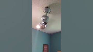 5 Ceiling fans wobbling with iPhone ringtone #ceilingfan #funny #ringtone #shorts