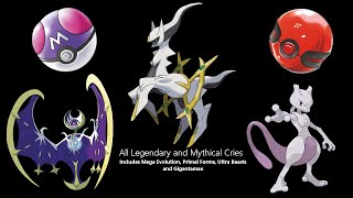 All Legendary and Mythical Cries