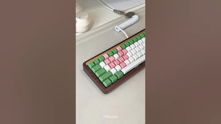 — Ceramic keycaps from cerakey🍡 #keyboards #desksetup #keycap #keeb #asmr #setup #customkeycaps