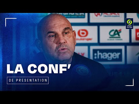 Image du reportage Conférence de presse de présentation de Frédéric Antonetti (REPLAY) (Racing Club de Strasbourg Alsace)