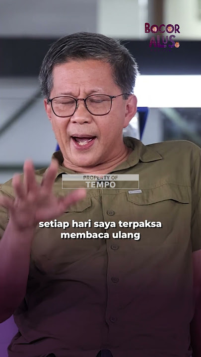 [BOCOR ALUS] Bacaan Jokowi dan Pemimpin Dunia