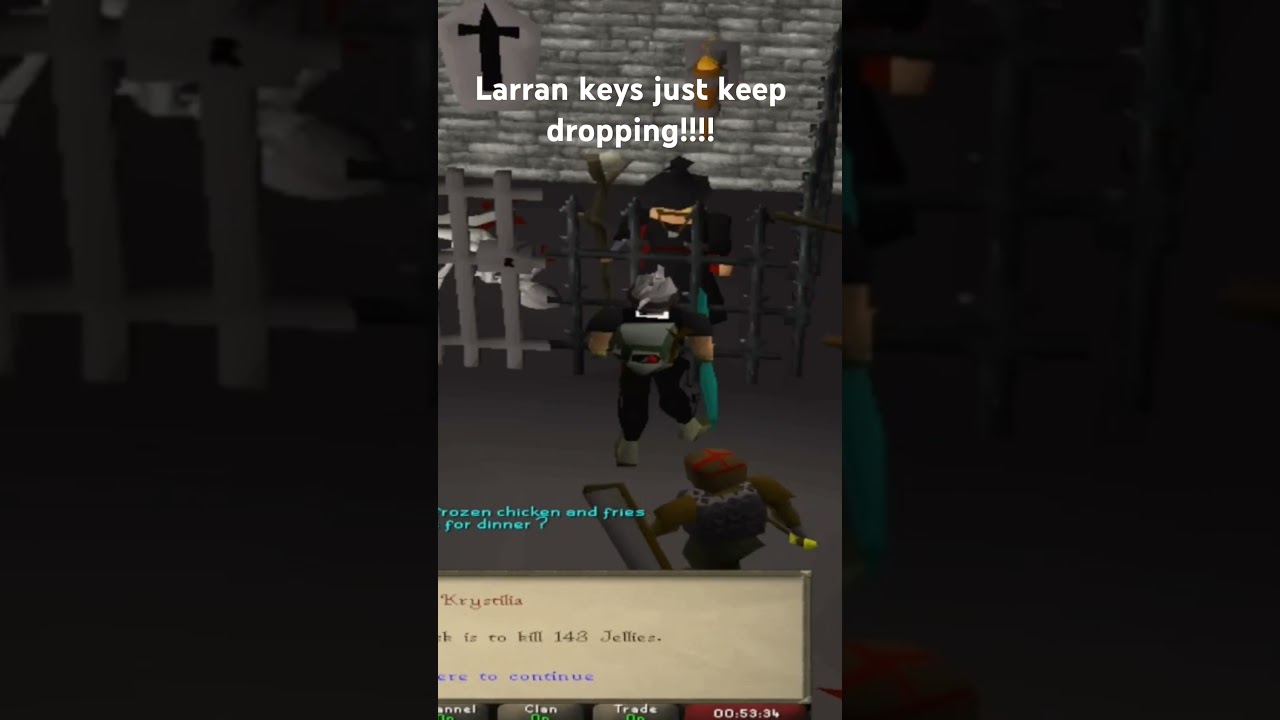 Lucky with these larran keys...