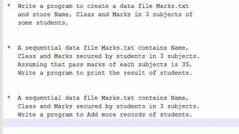 Qbasic file handling tutorial video(1)