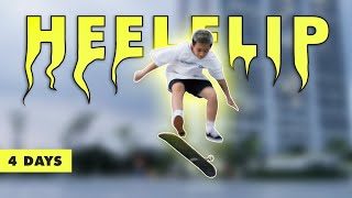 Tập HEELFLIP trong 4 ngày khi biết TIP này