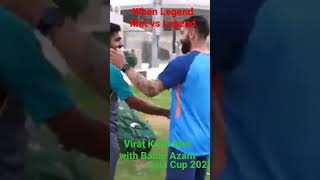 Famous Virat Kohli 🇮🇳 Met with Babar Azam 🇵🇰 ahead of Asia cup 2022 #babarazam #viratkohli #meetup #asiacup Profile