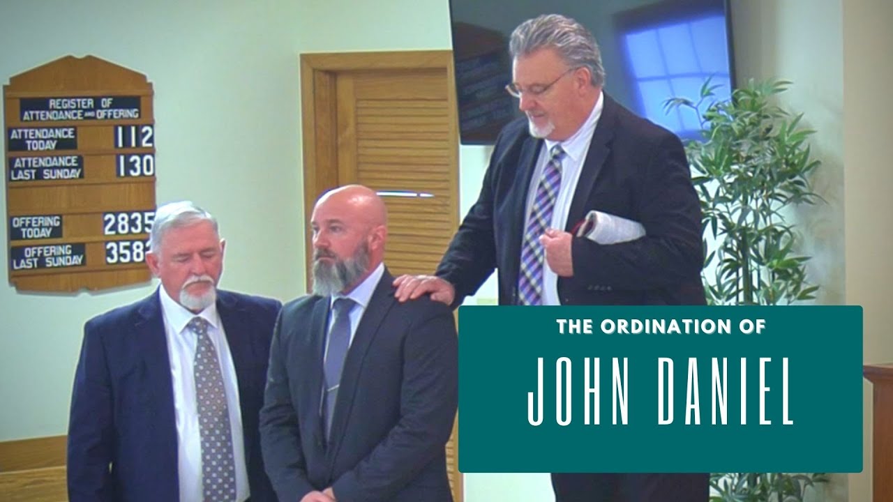 Ordination of John Daniel YouTube