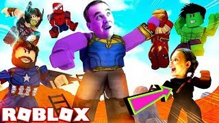 КТО САМЫЙ КРУТОЙ?  СИМУЛЯТОР СУПЕРЗЛОДЕЯ! СТАНЬ КЕМ УГОДНО! ROBLOX Тайкун СУПЕРГЕРОЯ Папа и Дочка