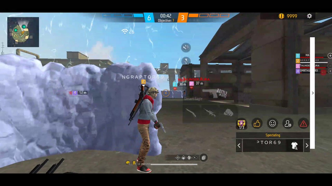 FIRST FREE FIRE FUN LIVE STREAM - YouTube