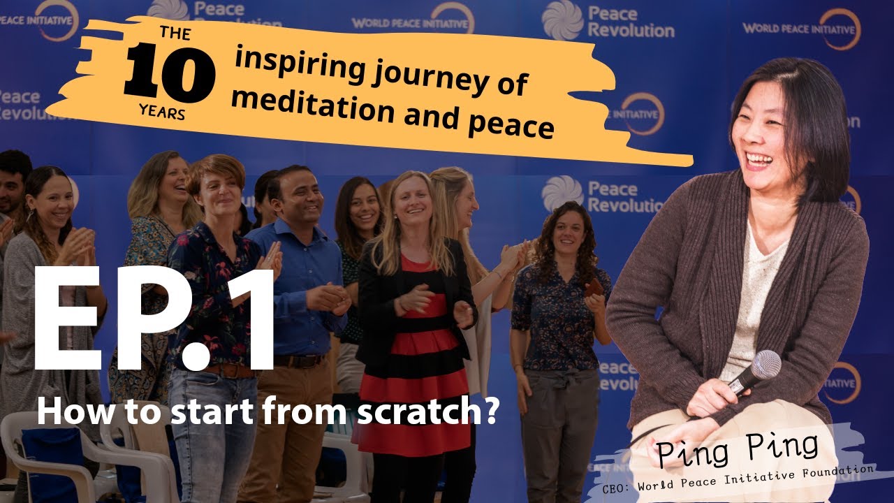 How to start an inspiring journey of meditation and peace from scratch?