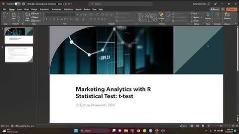 Marketing Analytics_Cha06 Statistical Test: t-test