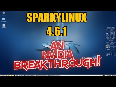 SparkyLinux 4.6.1 - A Real Debian Nvidia Breakthrough!