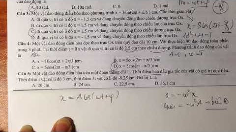 Vu Tuan Anh   live08 Chữa đề ôn tập Đại cương dao động