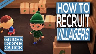 How To Get New Villagers In Animal Crossing New Horizons