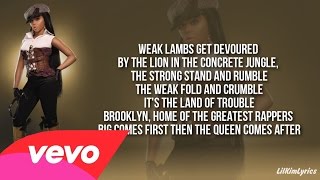 Lil' Kim - Lighters Up (Lyrics On Screen) HD