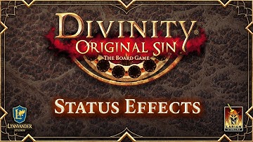 Divinity Original Sin the Board Game - Status Effects Overview