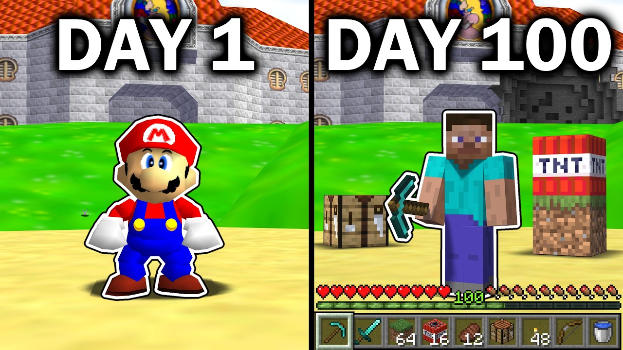 I Modded Minecraft Into Mario 64