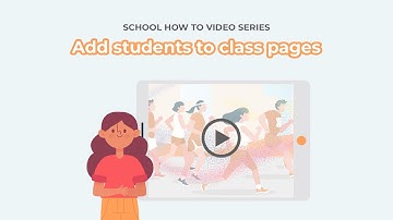 Add students to class pages