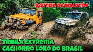 Trilha Extrema Cachorro Loko/Agua y Fango en Brasil con Waldyño Off Road