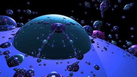 3D Ray Tracing - Camera Spline Travel through Recursive Planet Systems