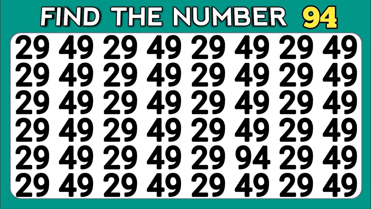 Puzzles for GENIUS |Find the ODD One Out - Number Letter Edition Quiz 🧩 ...