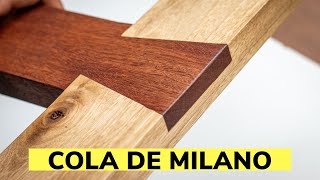 Cómo Hacer Una Cola De Milano A Media Madera