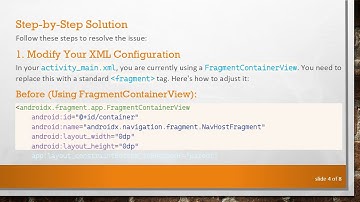 Resolving FragmentInstantiationException in Android Navigation Graph Transactions