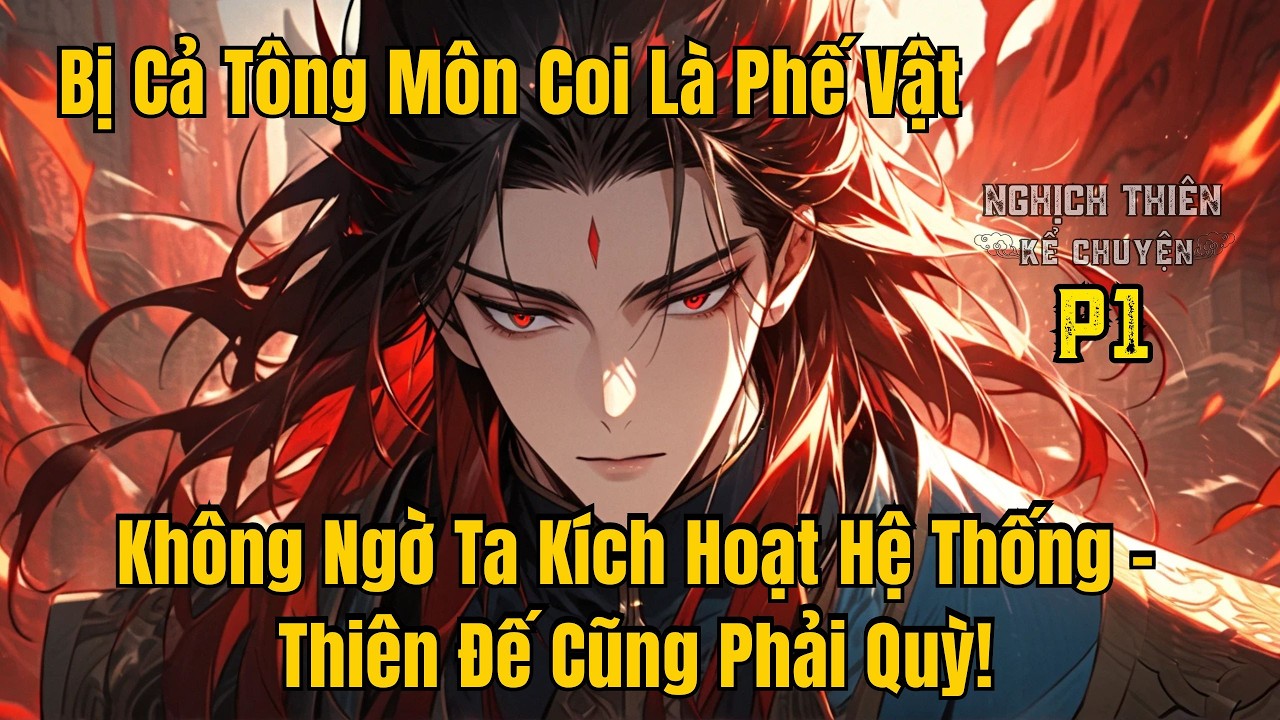 | P1| Bị Cả Tông Môn Coi Là Phế Vật, Không Ngờ Ta Kích Hoạt Hệ Thống – Thiên Đế Cũng Phải Quỳ!
