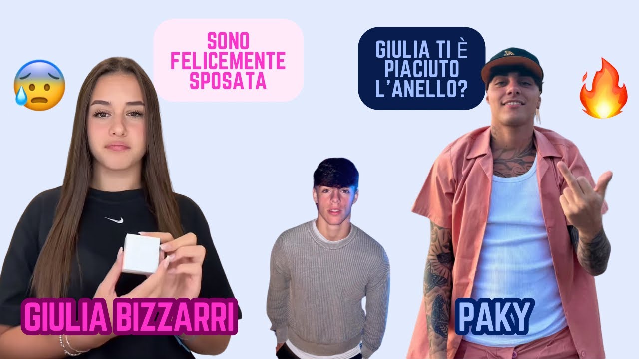 GIULIA BIZZARRI HA BUTTATO L’ANELLO REGALATO DA PAKY!