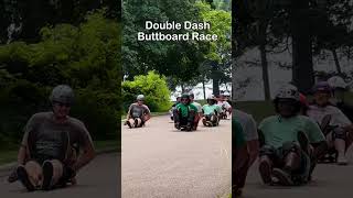 🚨 Double Dash Buttboard Skate Race 🛹😂