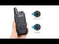 Rt22s retevis walkie talkie hot sale two way radio for hotel hunting fishing restaurant school