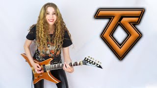 TWISTED SISTER - We're Not Gonna Take It (guitar cover + SOLO) | Sonia Anubis