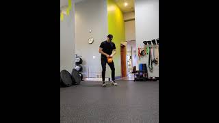 Kettlebell Squat Clean/Catch