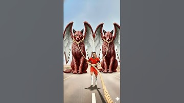 Messi, Neymar & Mbappé’s Hybrid Cat vs Ronaldo’s Hybrid Cats | Epic AI Football Battle #aifunnyshort