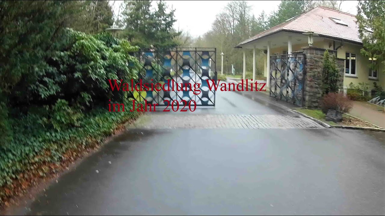 Waldsiedlung Wandlitz im Jahr 2020