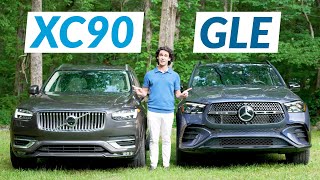 2024 MercedesBenz GLE 450 vs 2023 Volvo XC90