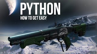 Destiny 2 : How to get Python in a few hours (Easy Quest guide)