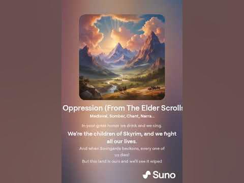 The Age of Oppression (From The Elder Scrolls V Skyrim) - YouTube