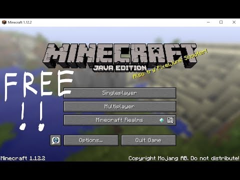 how to download minecraft java edition free on laptop