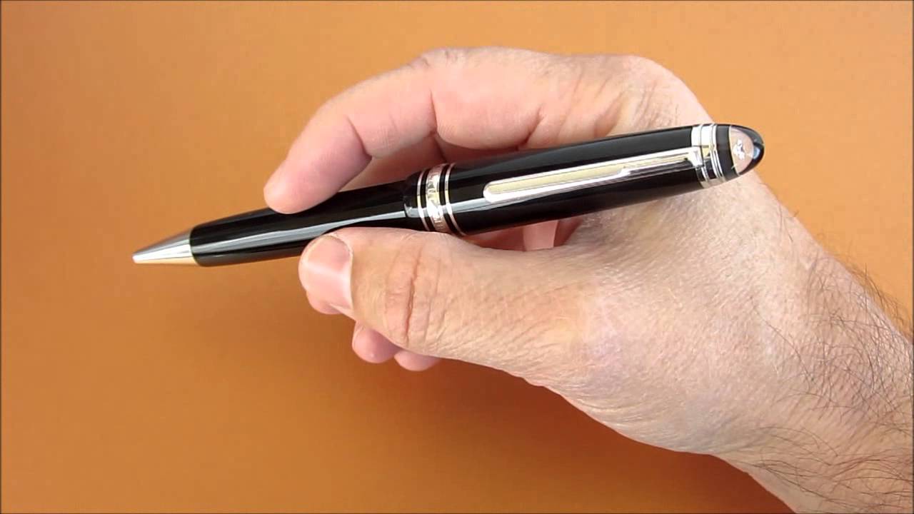 baden openbaar Indirect Montblanc Meisterstuck 161 Diamond Le Grand - YouTube